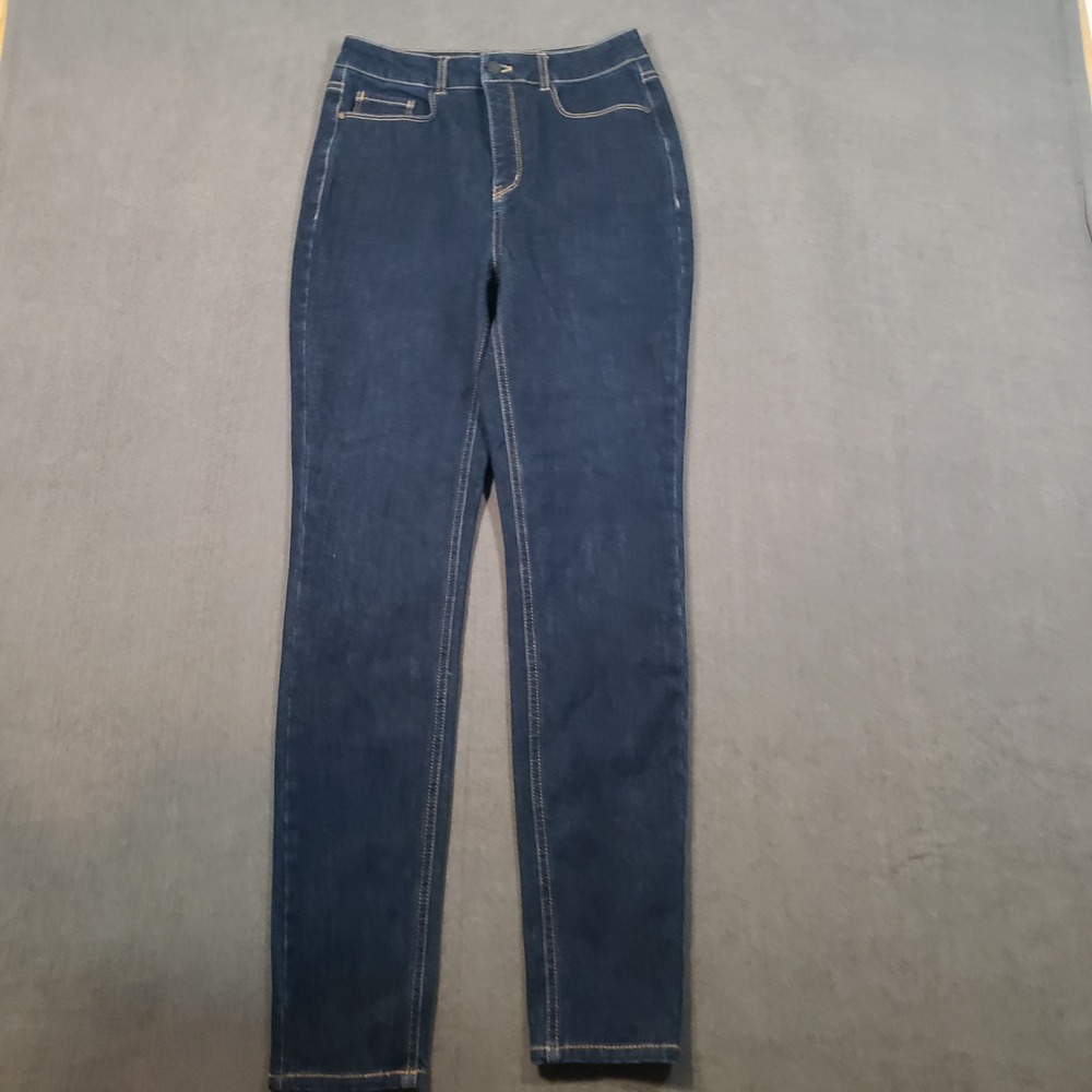 Commando Denim Leggings‎ Womens Small Blue High Rise Skinny Stretch Indigo